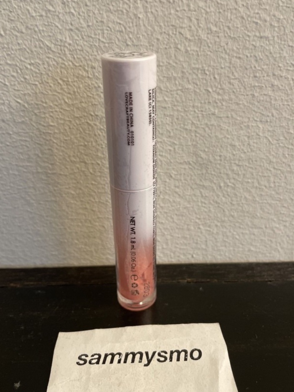 Lovecraft Beauty Gloss ROMANTIC .06 oz/ 1.8 ml Love+Craft+Beauty SEALD